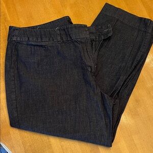 Ann Taylor Factory Dark Blue Denim Pants